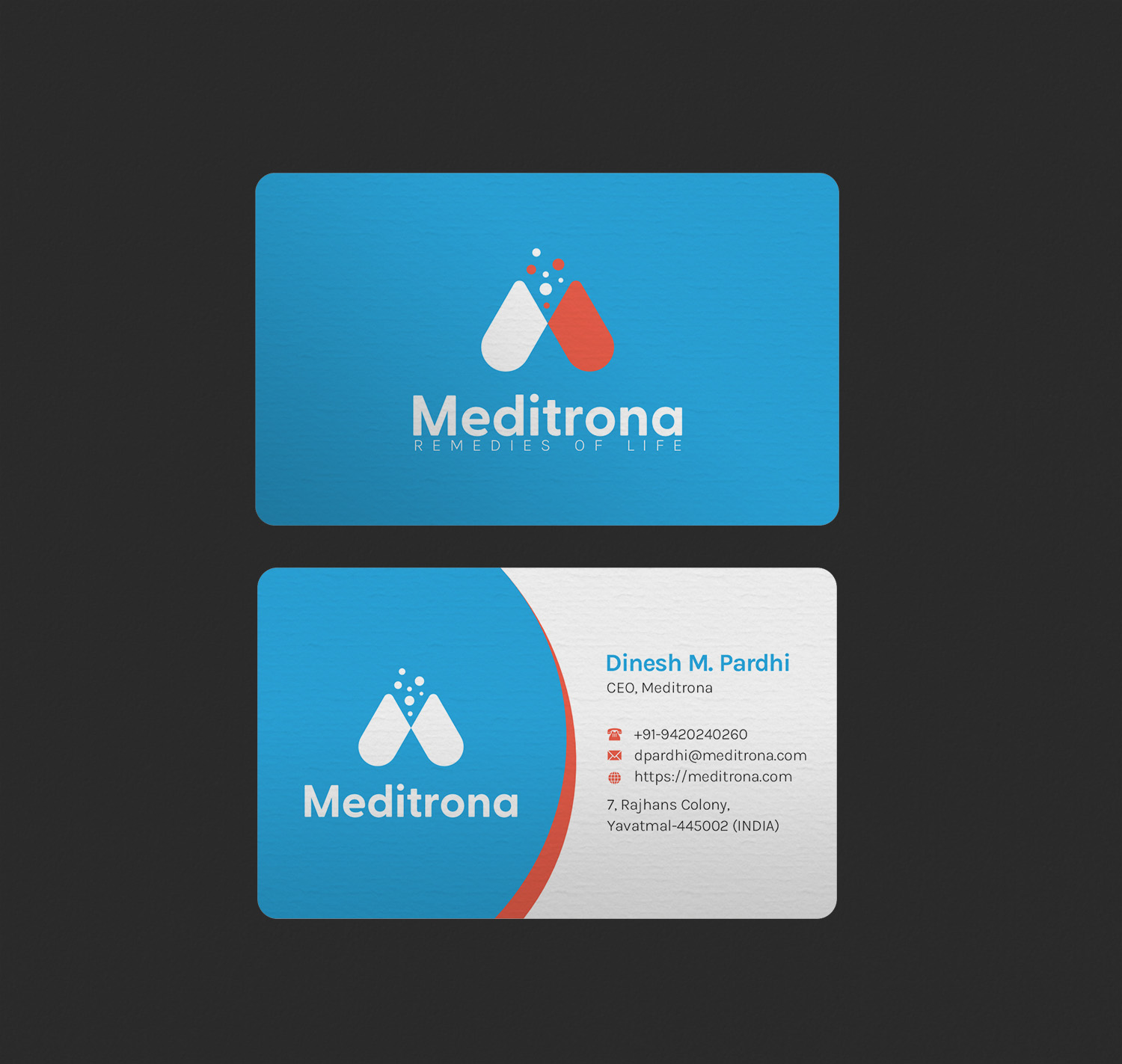 Business Card Design by INDIAN_Ashok for this project | Design #33847966
