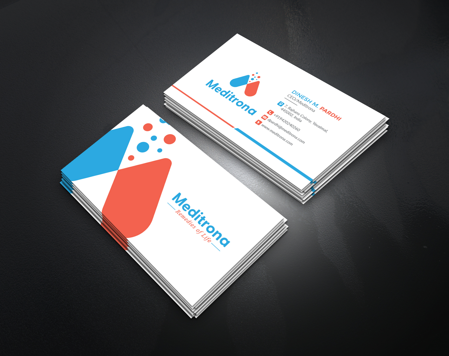 Business Card Design by artbitin for this project | Design #33838460