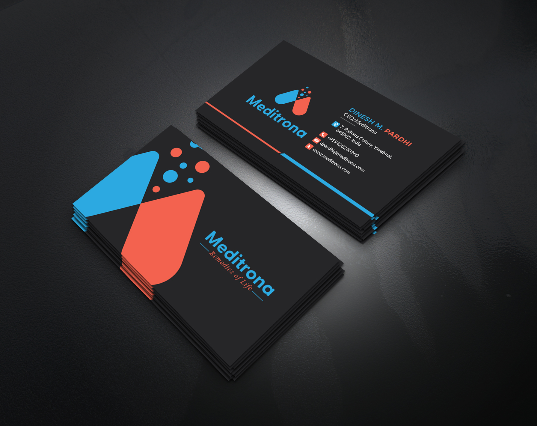 Business Card Design by artbitin for this project | Design #33838463