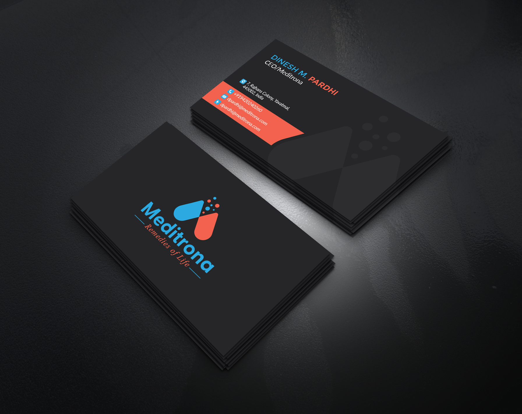 Business Card Design by artbitin for this project | Design #33838467