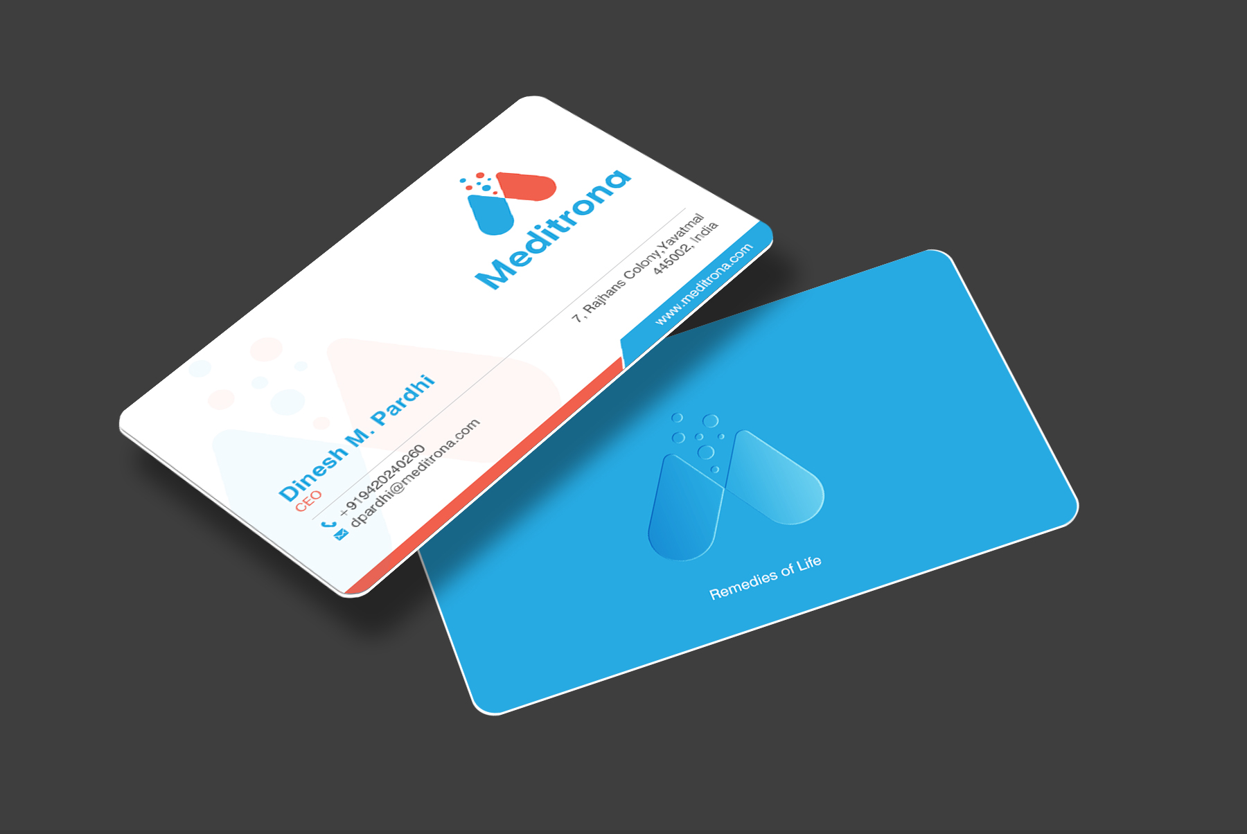 Business Card Design by chandrayaan.creative for this project | Design #33839183