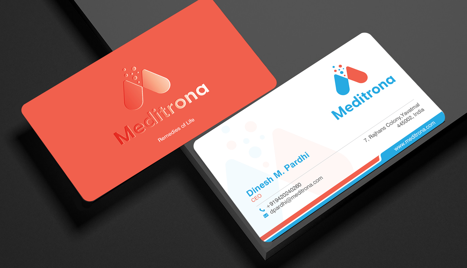 Business Card Design by chandrayaan.creative for this project | Design #33839184