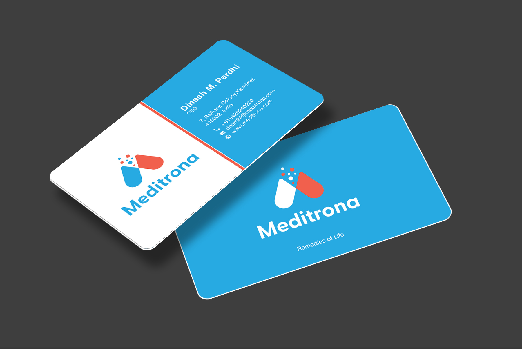 Business Card Design by chandrayaan.creative for this project | Design #33839187