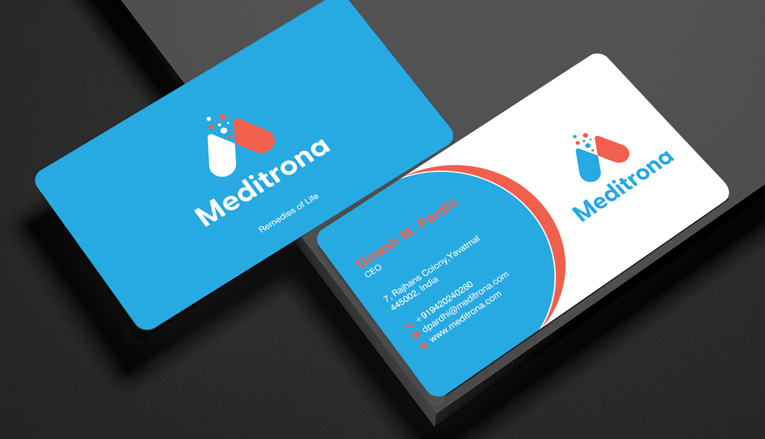 Business Card Design by chandrayaan.creative for this project | Design #33839694