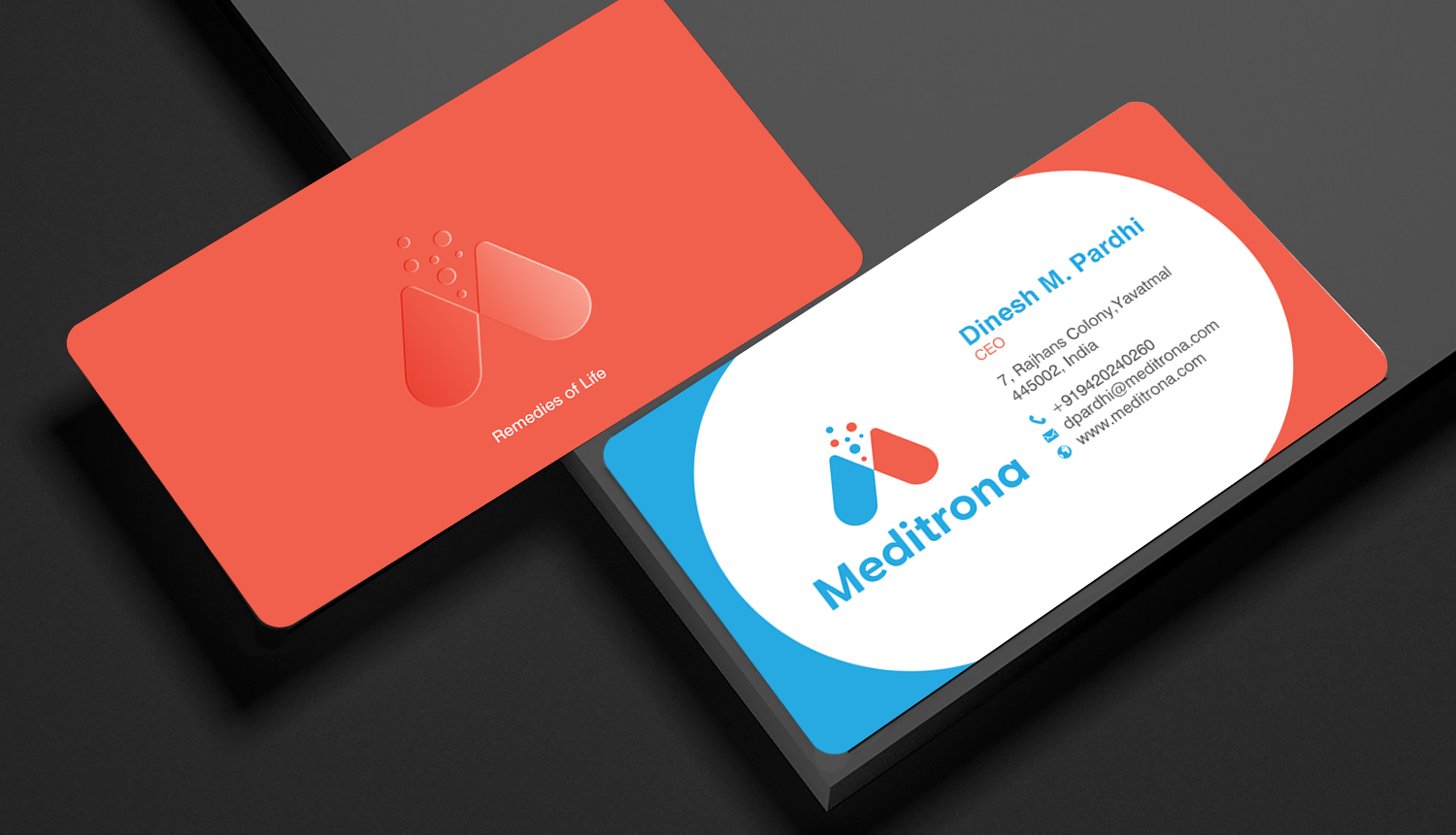 Business Card Design by chandrayaan.creative for this project | Design #33839695