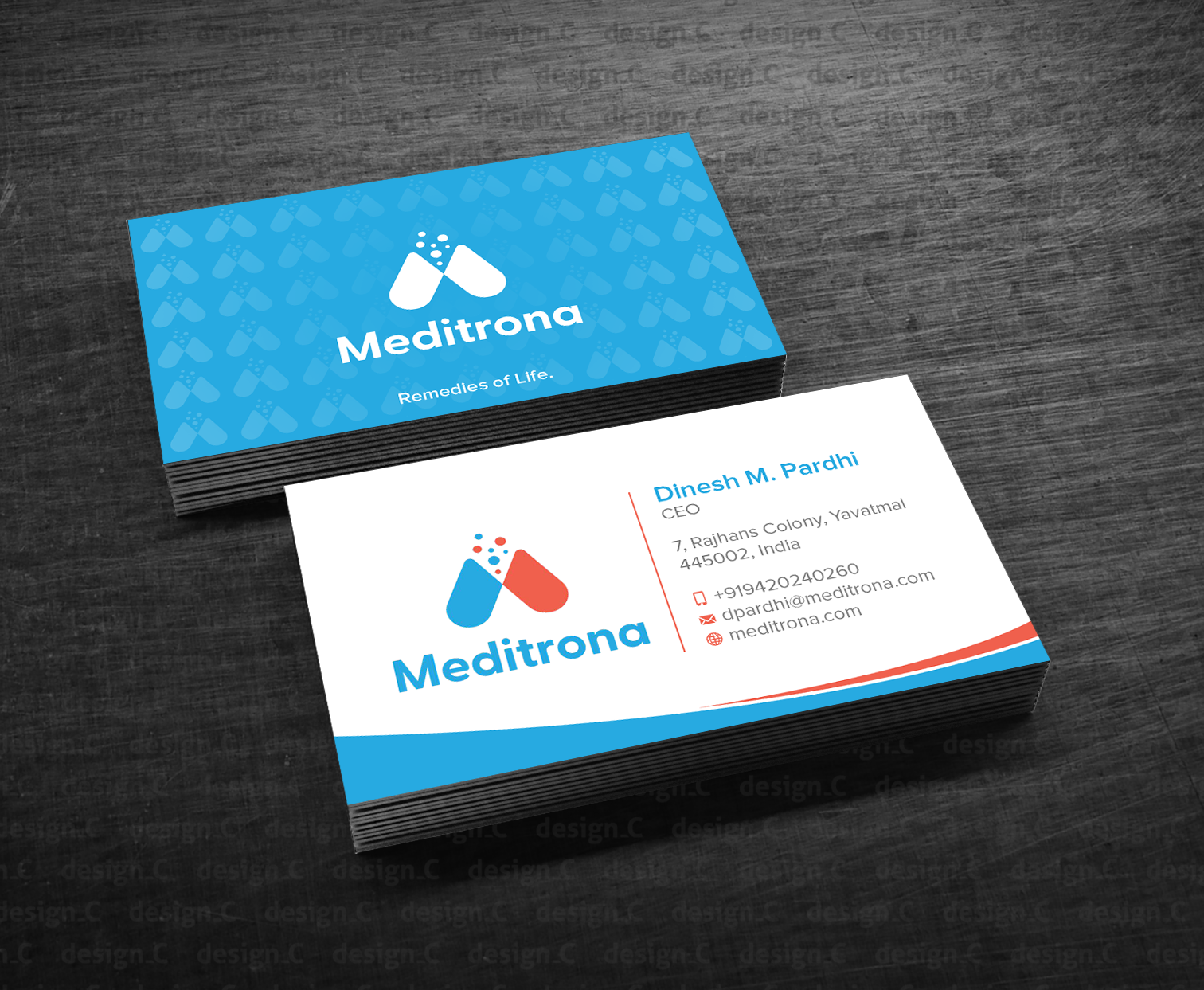 Business Card Design by design_C. for this project | Design #33839786