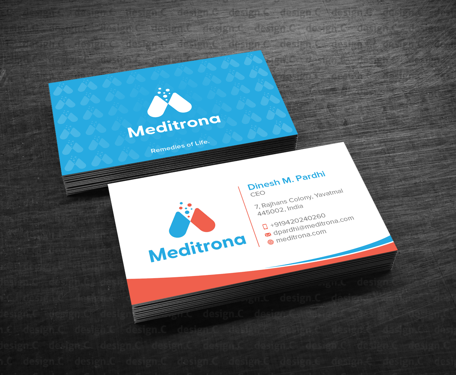Business Card Design by design_C. for this project | Design #33839807