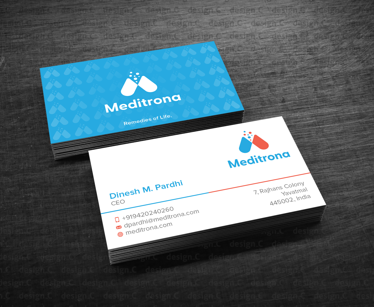 Business Card Design by design_C. for this project | Design #33839893