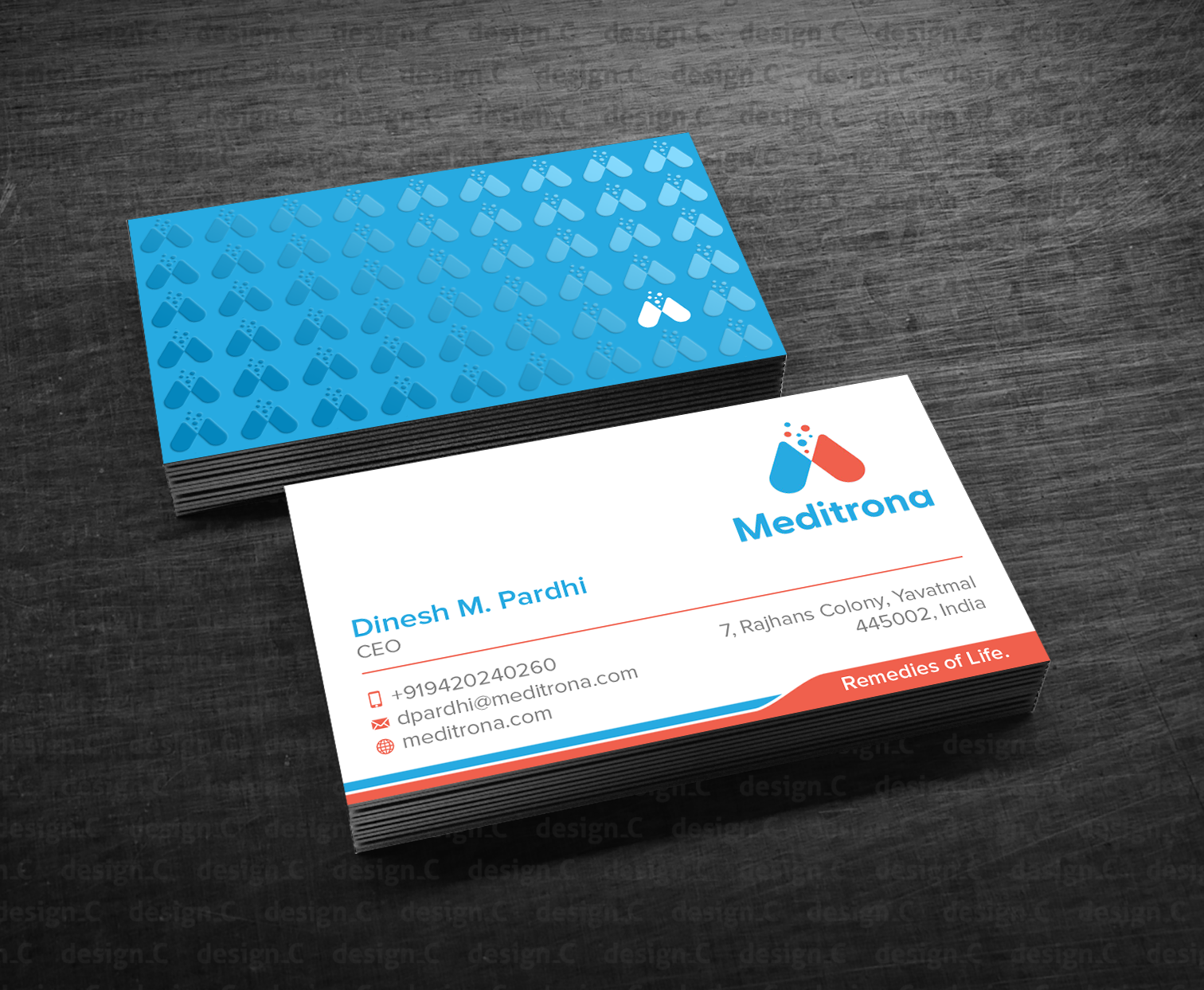Business Card Design by design_C. for this project | Design #33839930