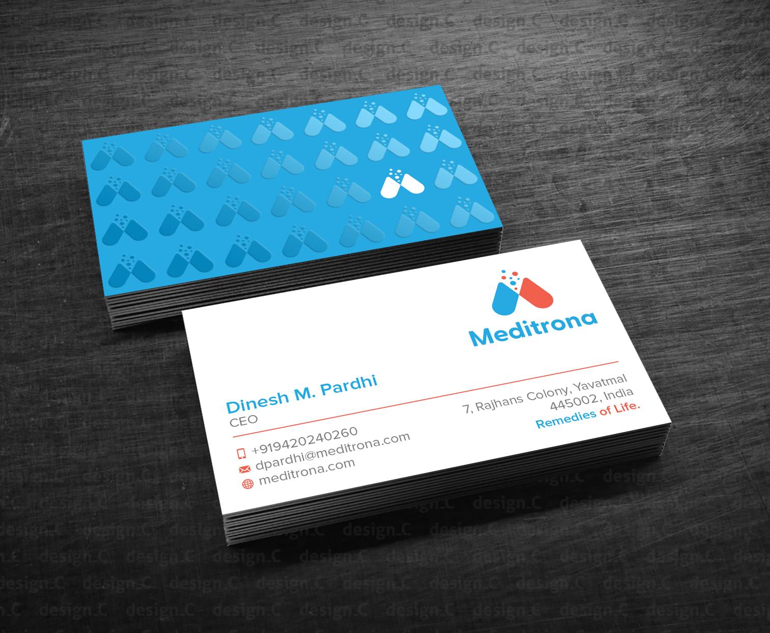 Business Card Design by design_C. for this project | Design #33839972