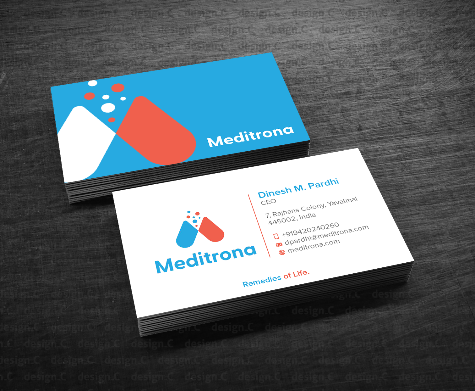 Business Card Design by design_C. for this project | Design #33839976