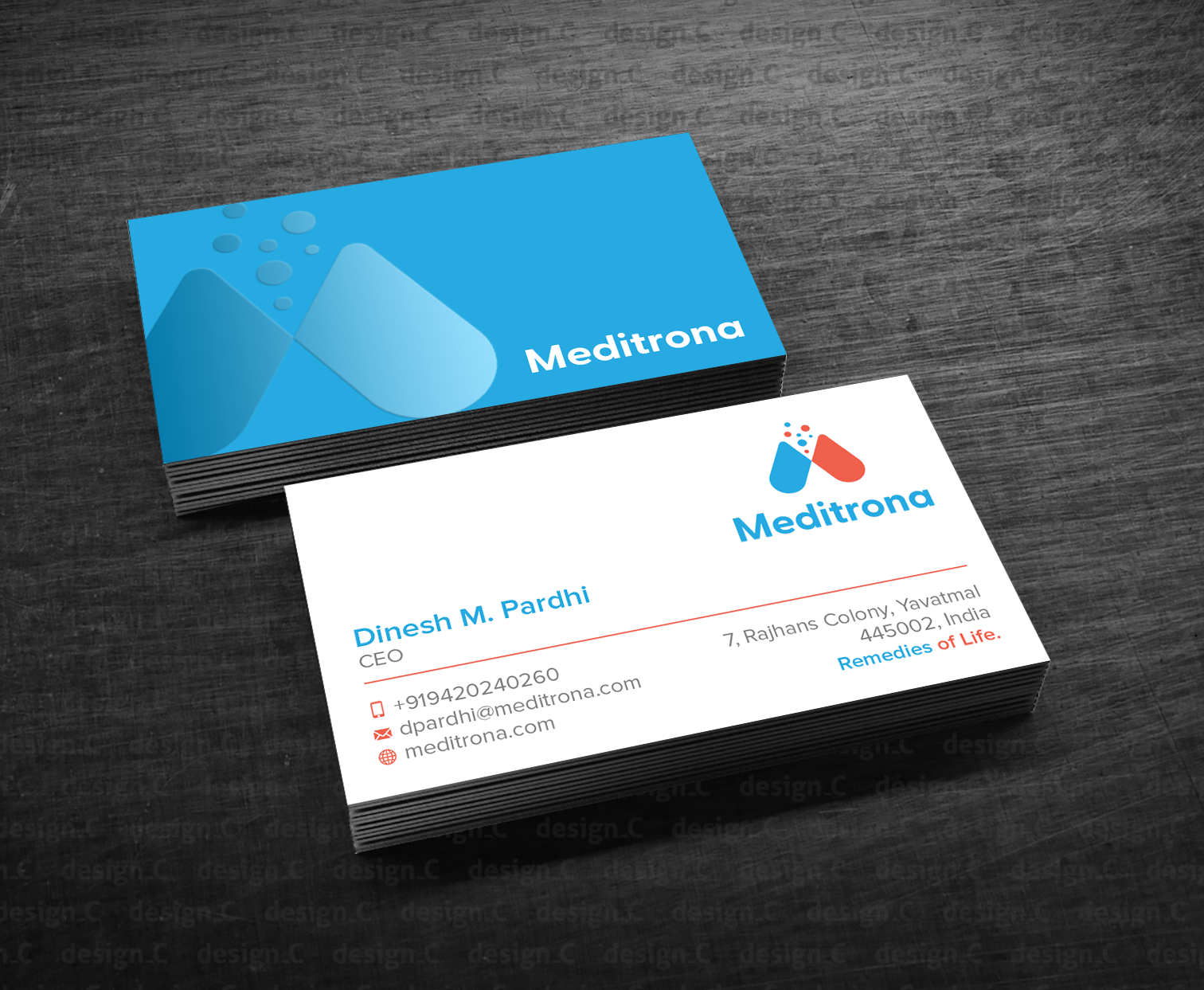Business Card Design by design_C. for this project | Design #33839978