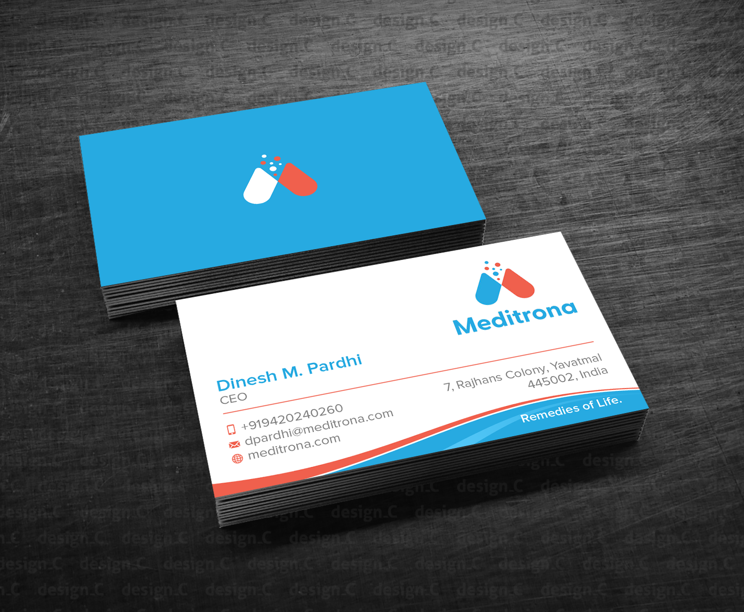 Business Card Design by design_C. for this project | Design #33840008