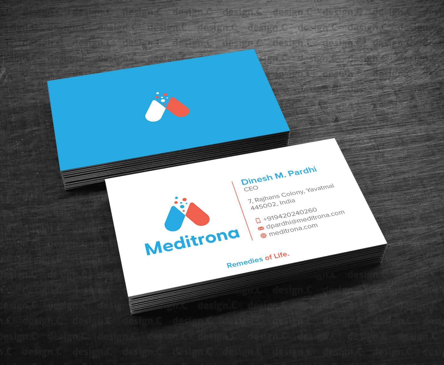 Business Card Design by design_C. for this project | Design #33840031