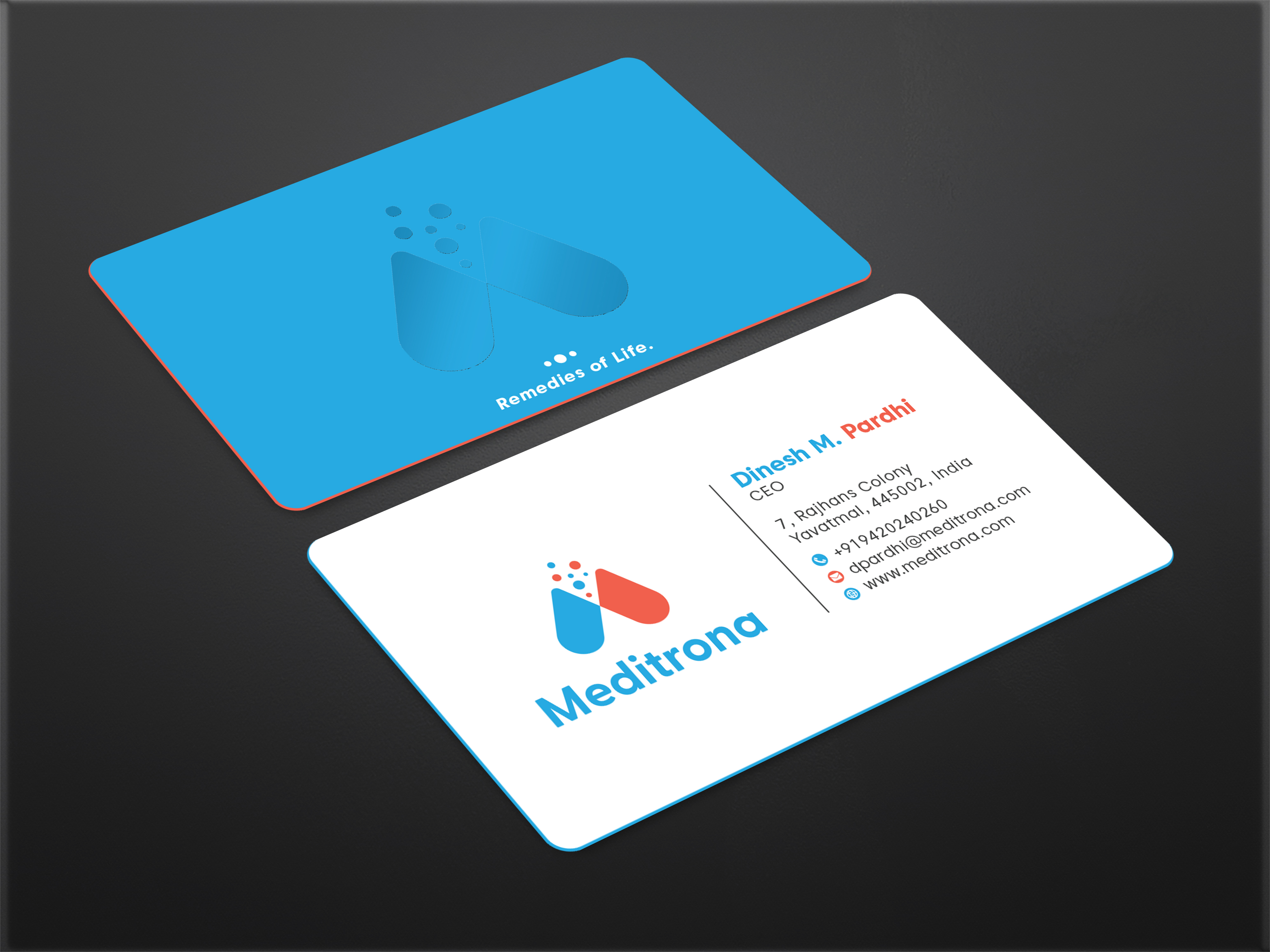Business Card Design by Bold Pixels for this project | Design #33842813