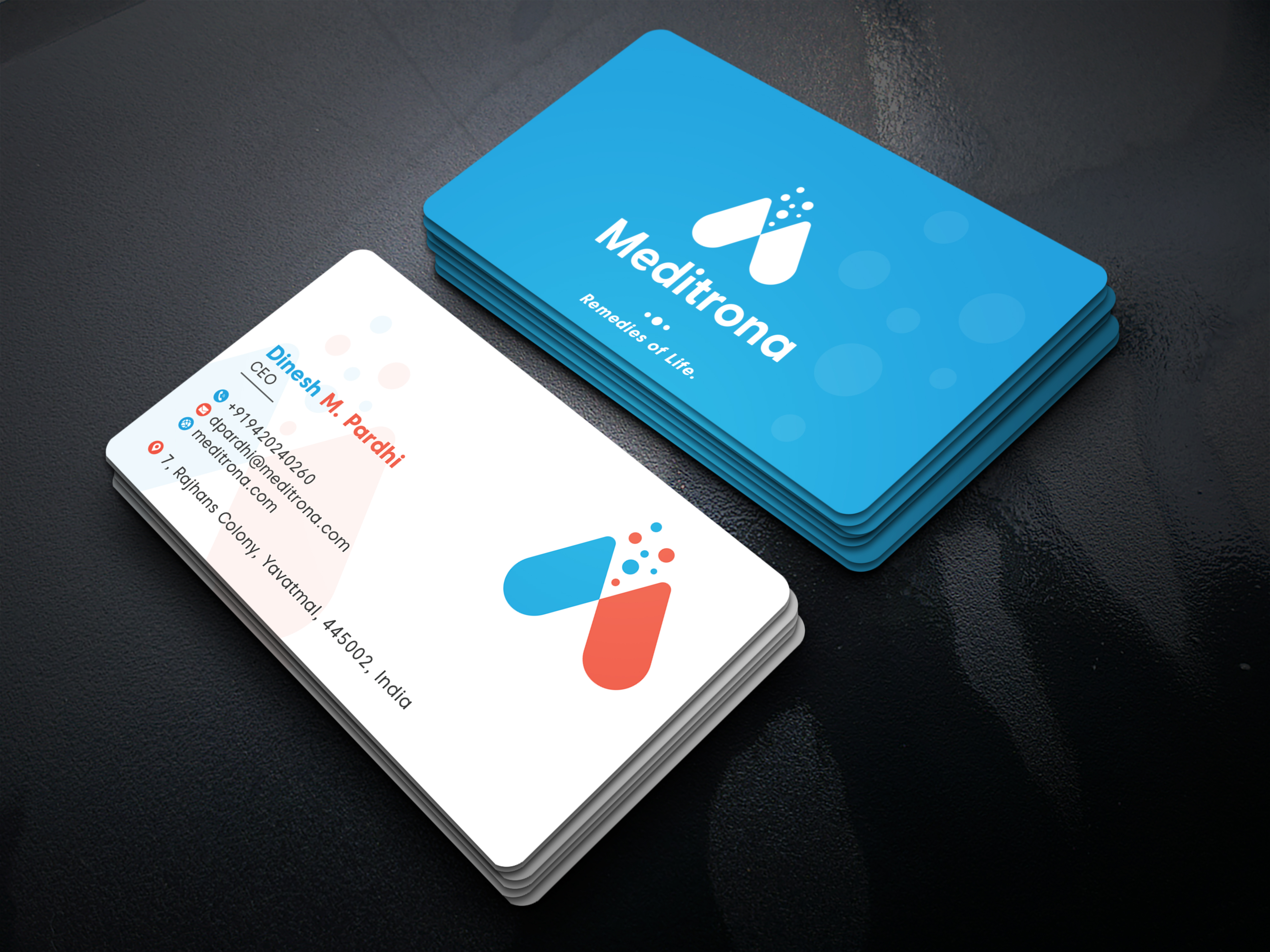 Business Card Design by Bold Pixels for this project | Design #33842814