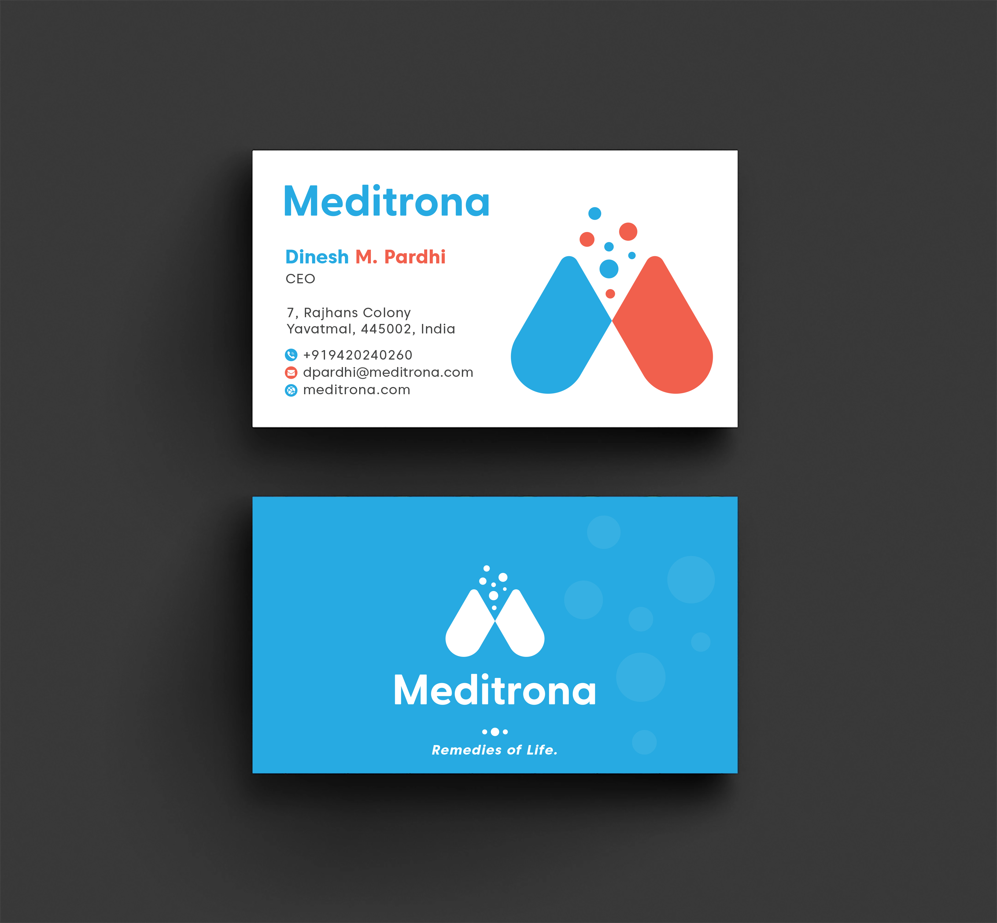 Business Card Design by Bold Pixels for this project | Design #33842869