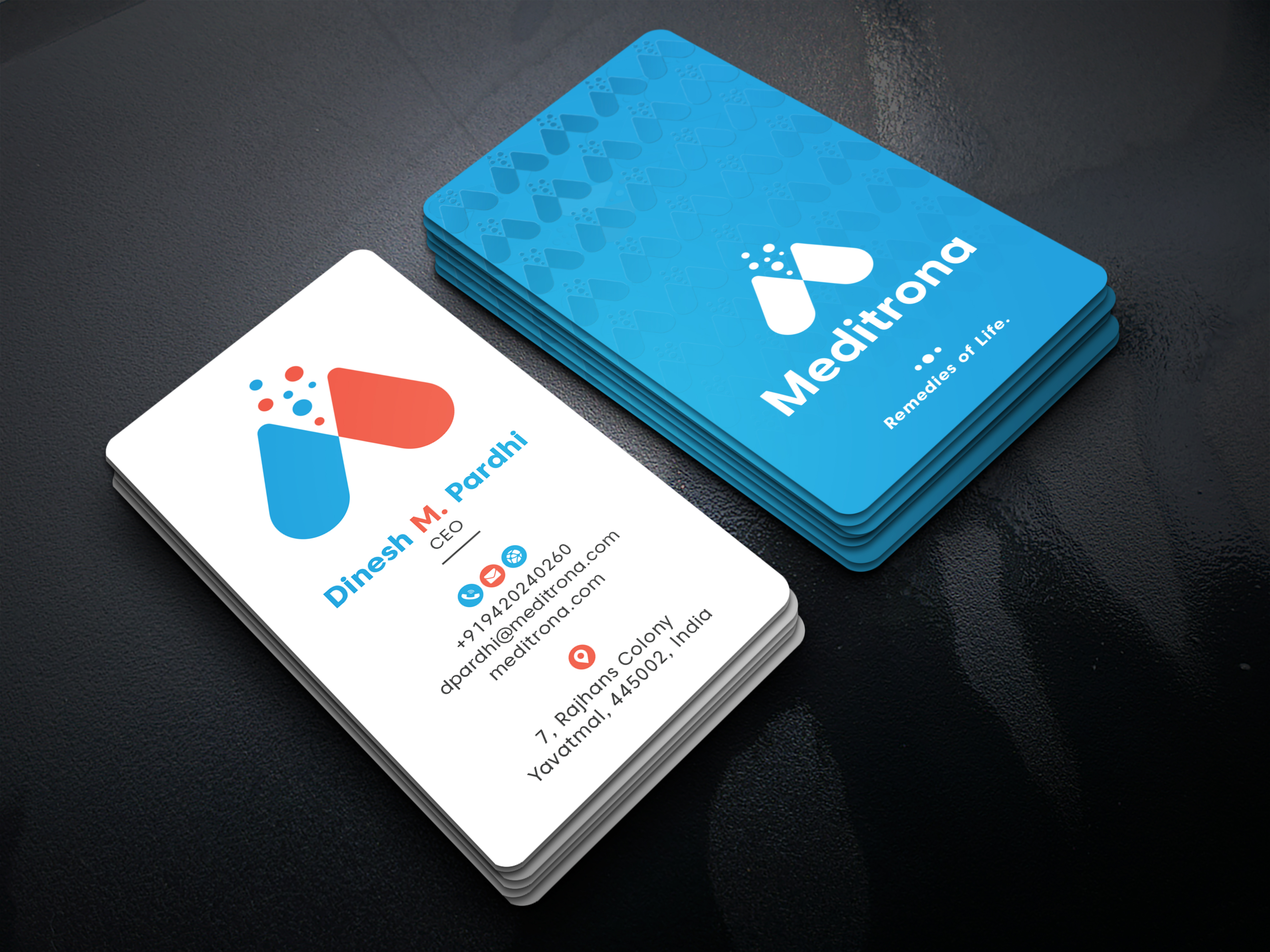 Business Card Design by Bold Pixels for this project | Design #33842962
