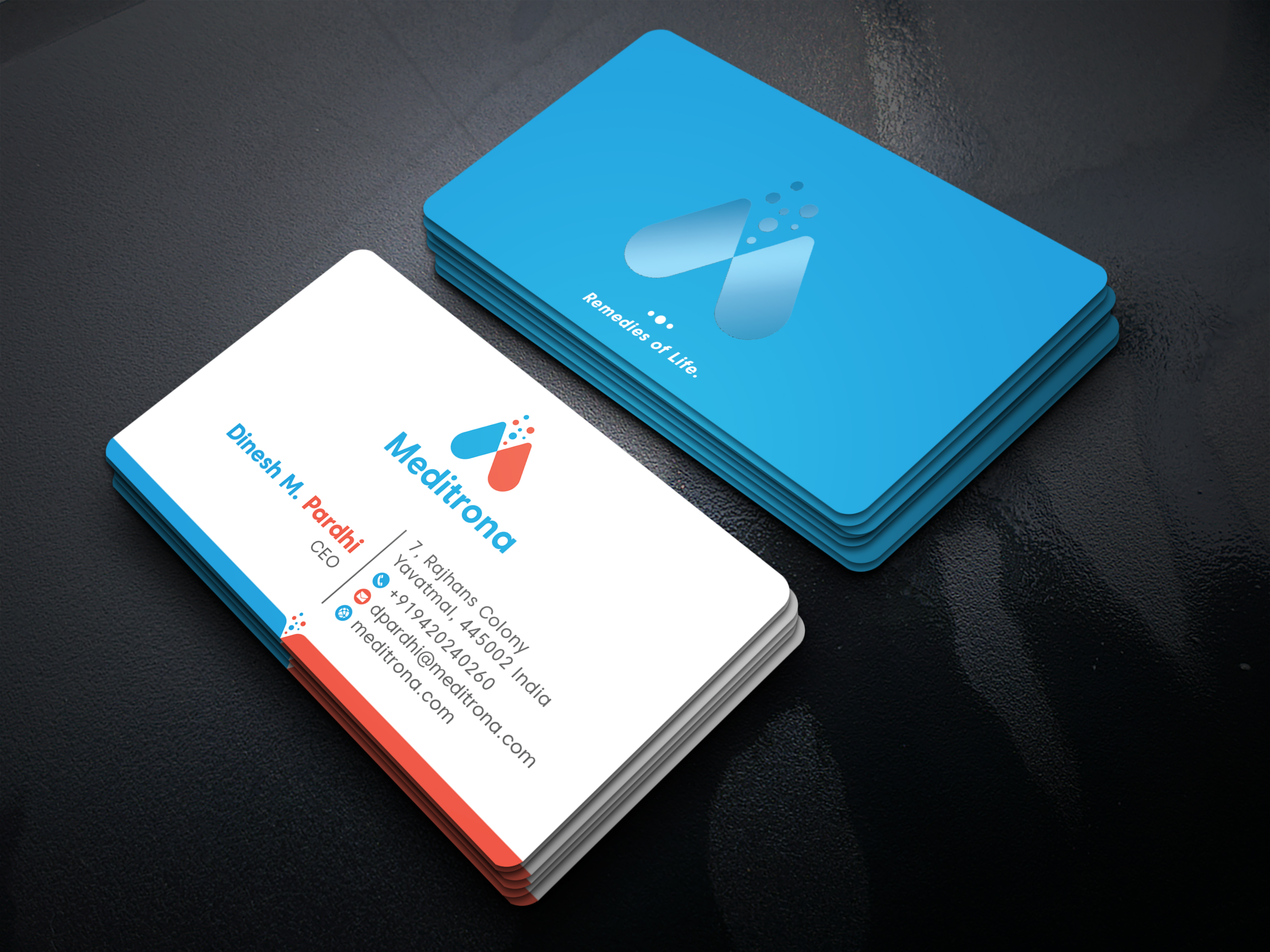 Business Card Design by Bold Pixels for this project | Design #33847590