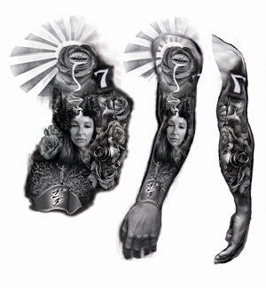 Tattoo Design by Jamal 12