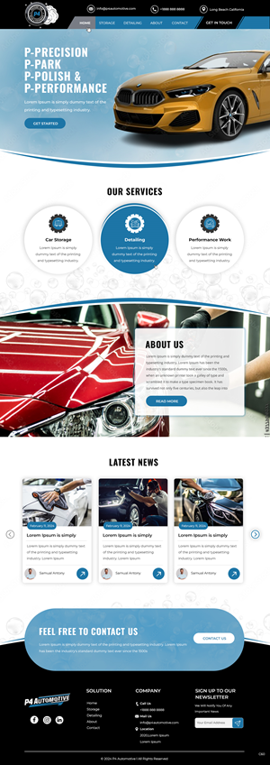 Web Design by pb for this project | Design: #33843013