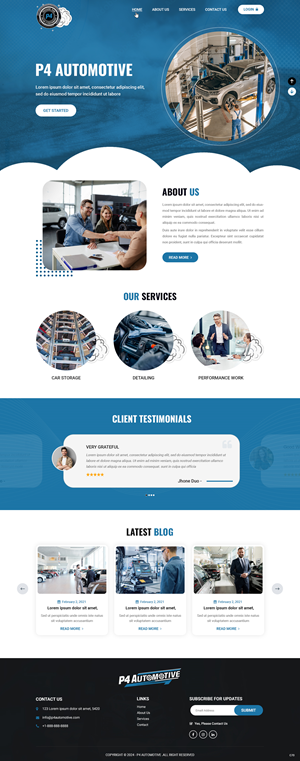 Web Design by pb for this project | Design: #33849870