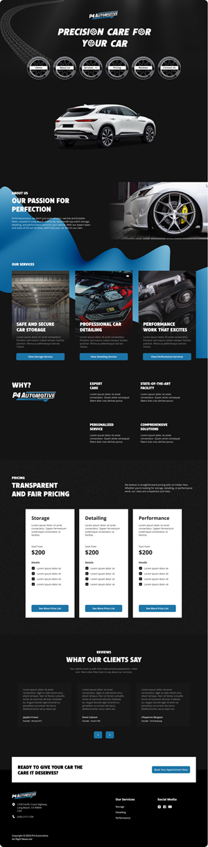 Web Design by Taufik H for this project | Design #33858998