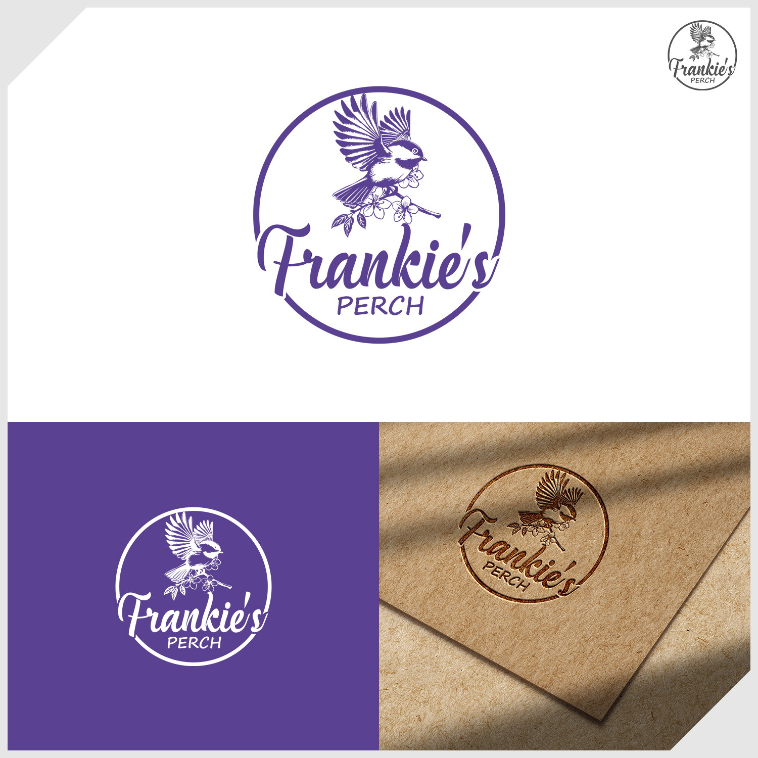 Logo Design by IDesign1606 for Frankie's Perch | Design #33846390