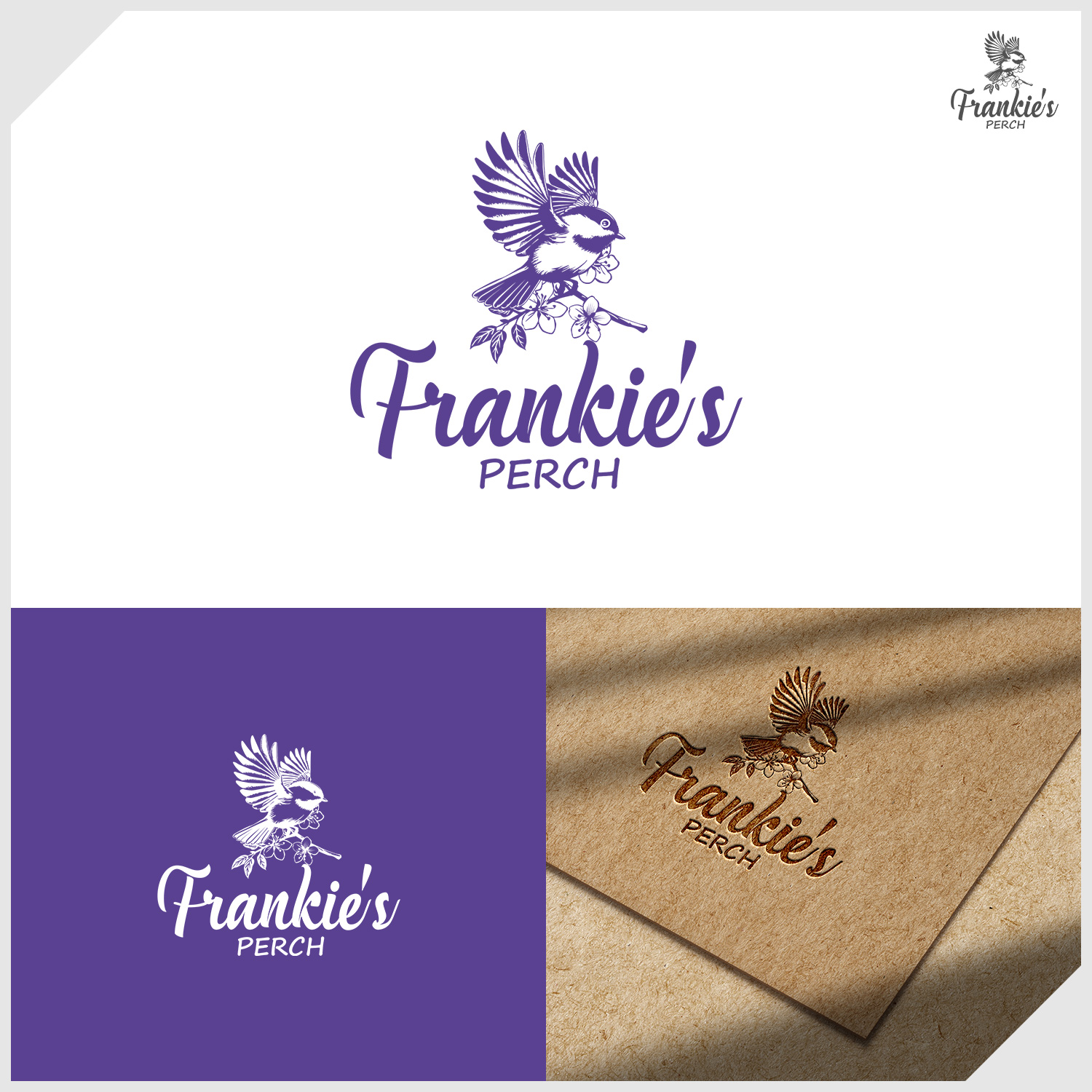 Logo Design by IDesign1606 for Frankie's Perch | Design #33846391