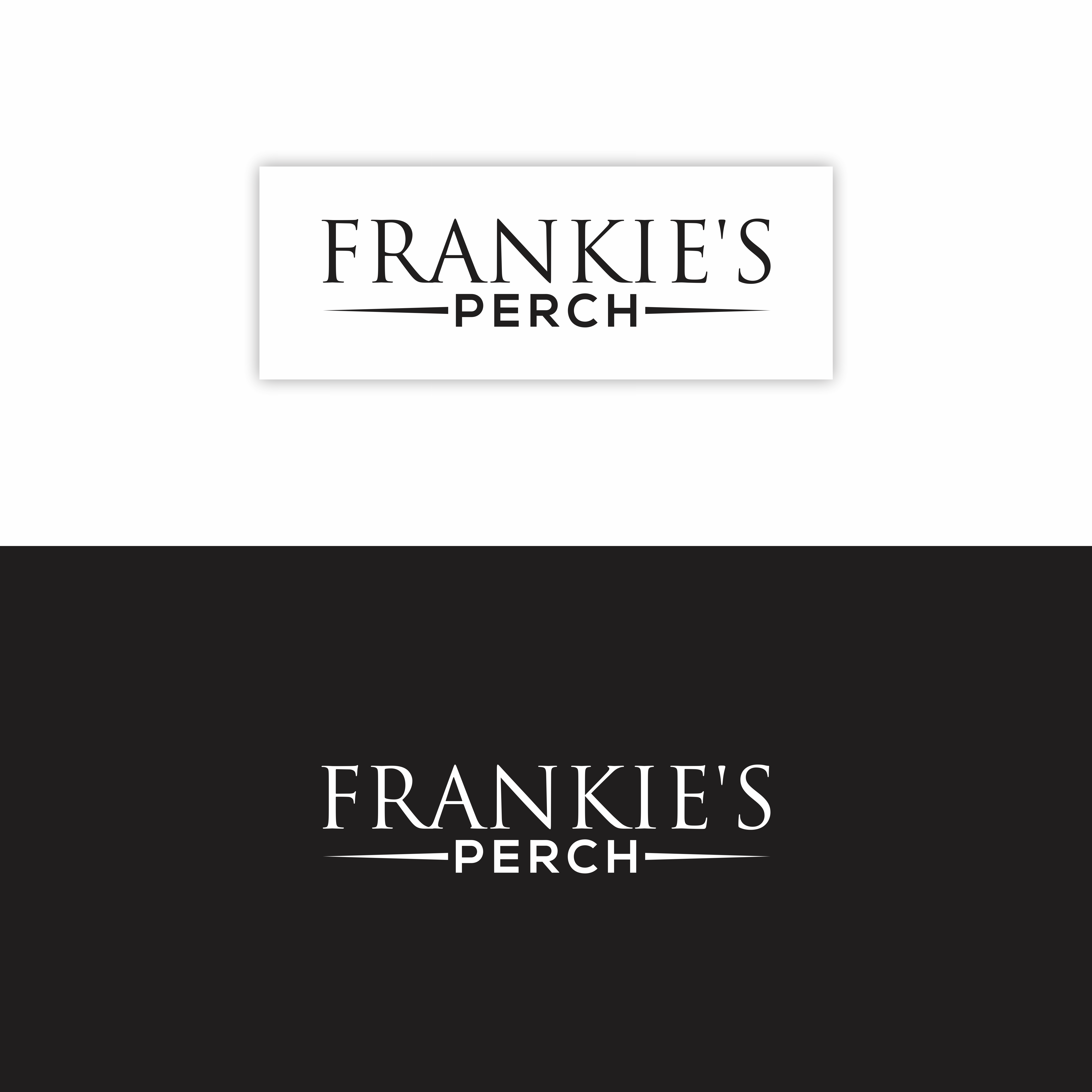Logo-Design von cahdesign für Frankie's Perch | Design #33881321