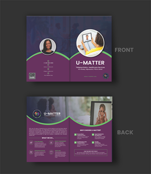 Design de Flyer par Nel. pour U Matter Telepsychiatry Healthcare Services | Design : #33843754