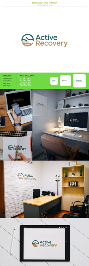 Logo-Design von VectorForge für Active Recovery Physiotherapy & Hand Clinic | Design: #33843035