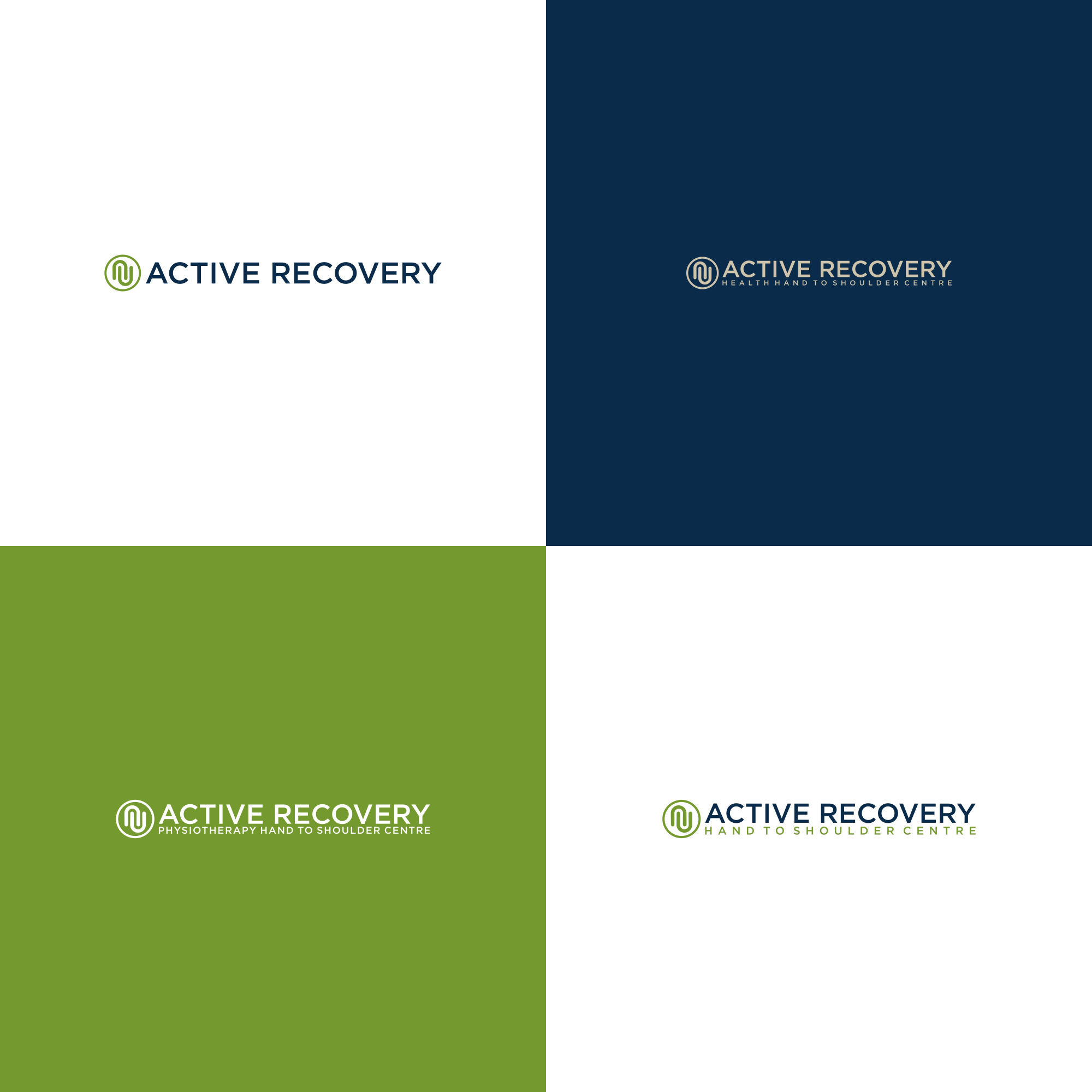 Diseño de Logo por ni9 para Active Recovery Physiotherapy & Hand Clinic | Diseño #33910464