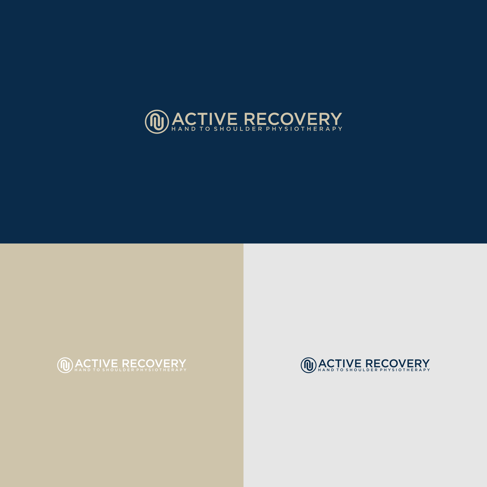 Diseño de Logo por ni9 para Active Recovery Physiotherapy & Hand Clinic | Diseño #33922695