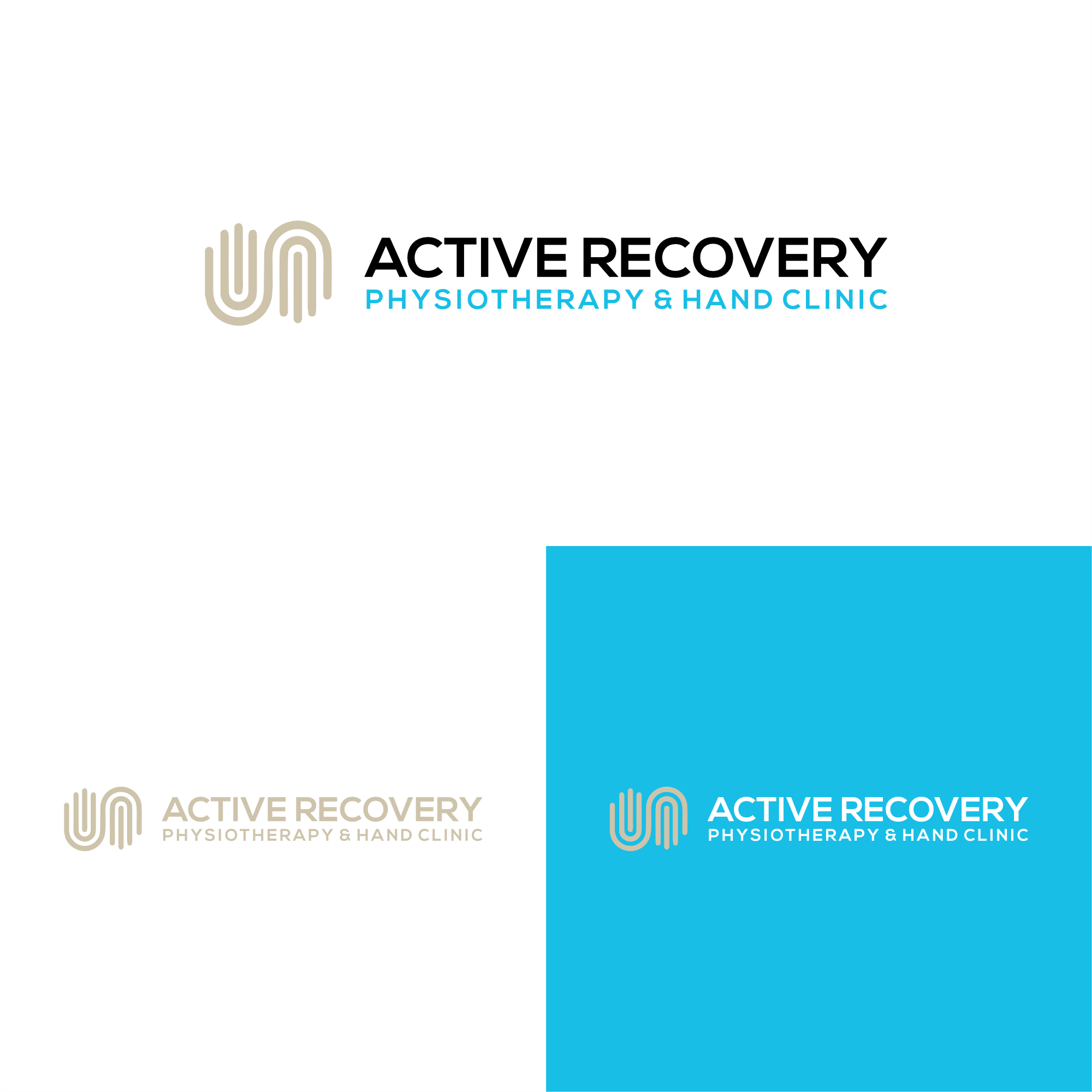 Logo Design by win it for Active Recovery Physiotherapy & Hand Clinic | Design #33837902