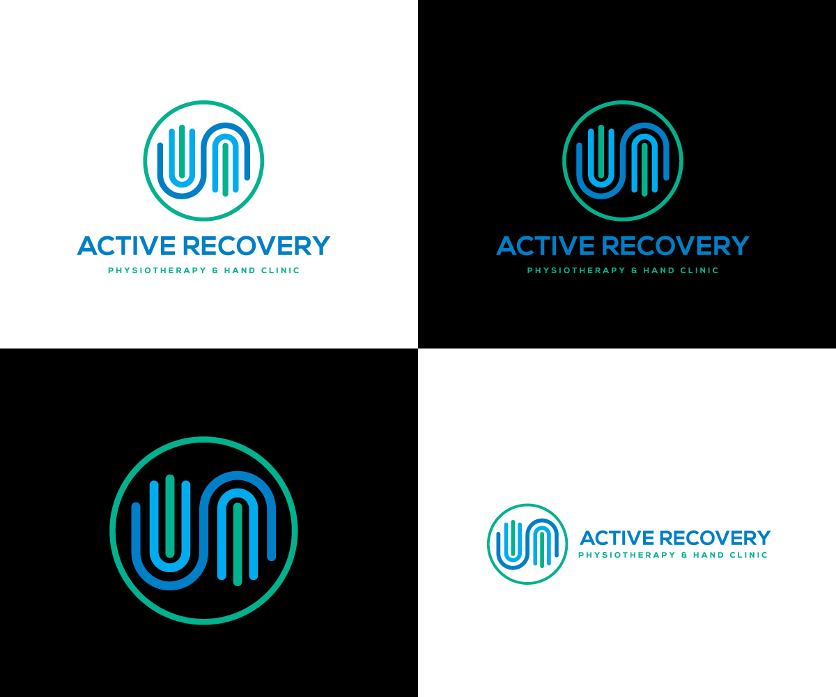 Logo Design by step forward 2 for Active Recovery Physiotherapy & Hand Clinic | Design #33838071