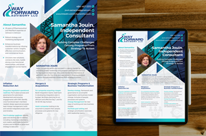 Design Graphique par Impressive Designs pour Way Forward Advisory LLC | Design : #33873747