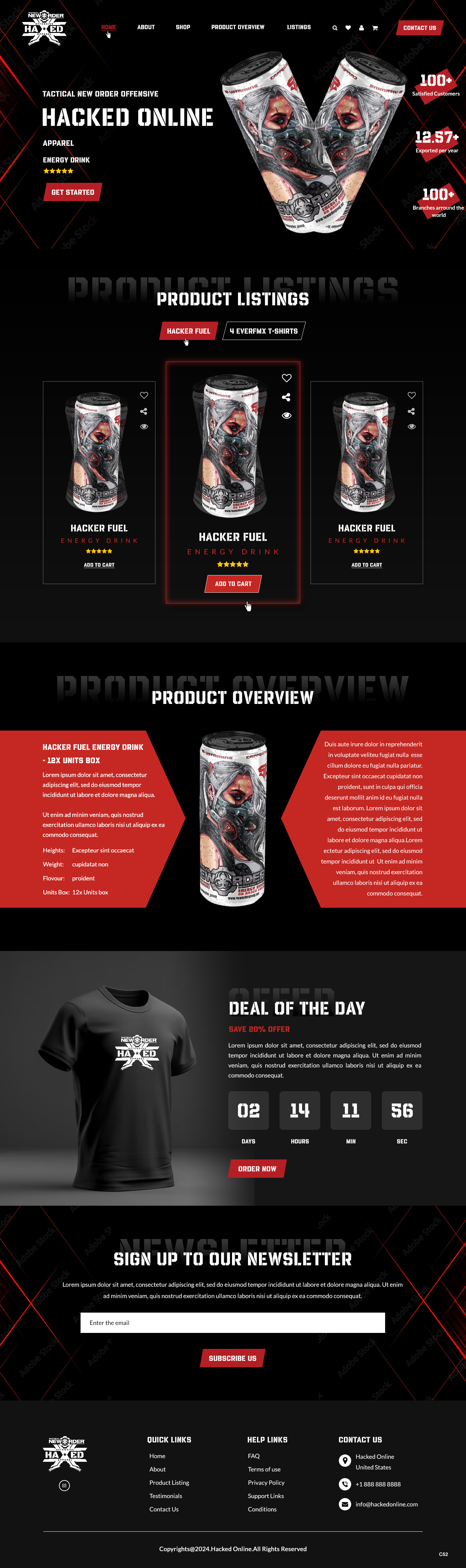 Shopify Design by pb for this project | Design #33843036