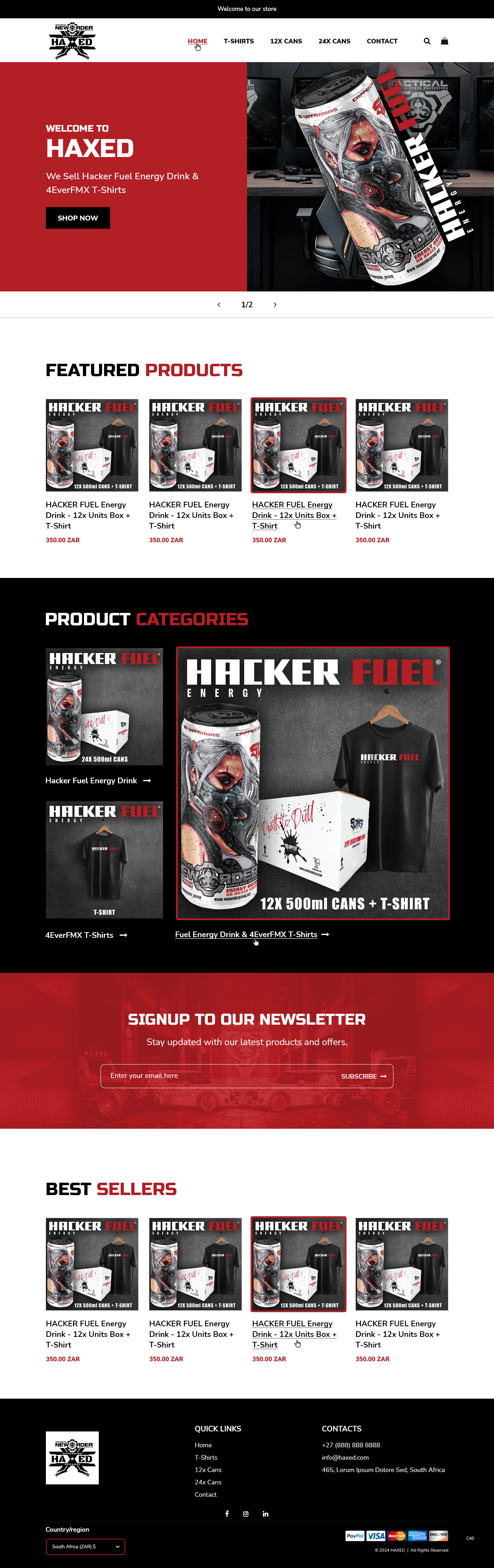 Shopify Design by pb for this project | Design #33843040