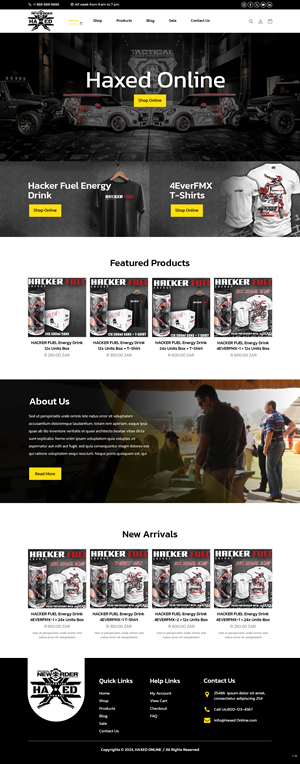 Shopify-Design von pb für dieses Projekt | Design: #33843041