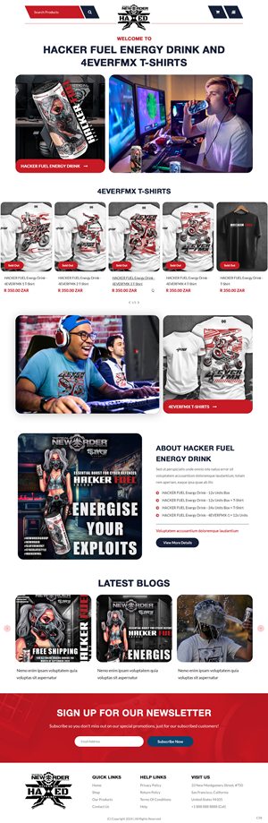 Shopify-Design von pb für dieses Projekt | Design: #33843048