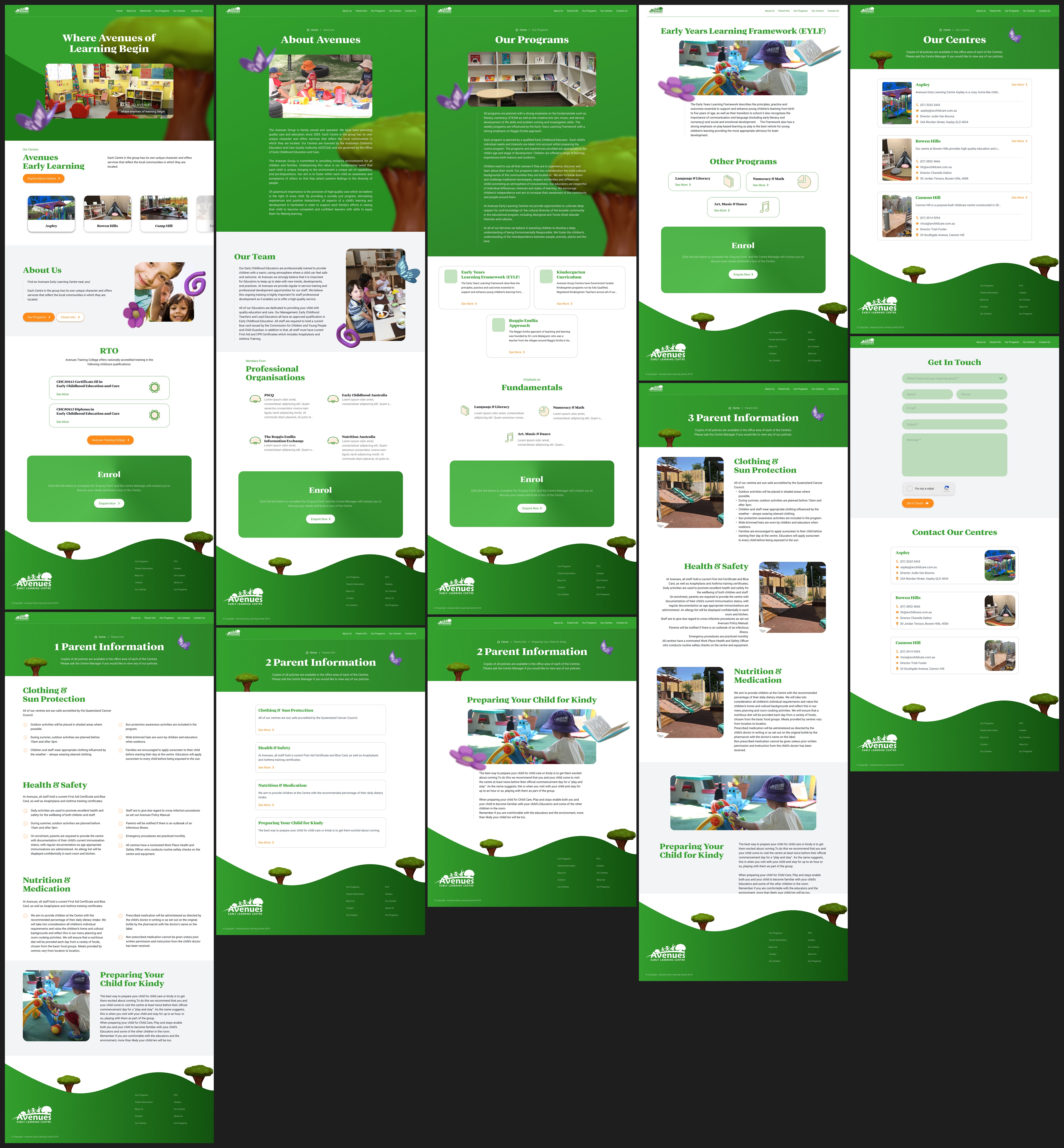 Diseño Web por hanashobu para Little Lane Early Learning Centre | Diseño #33884510