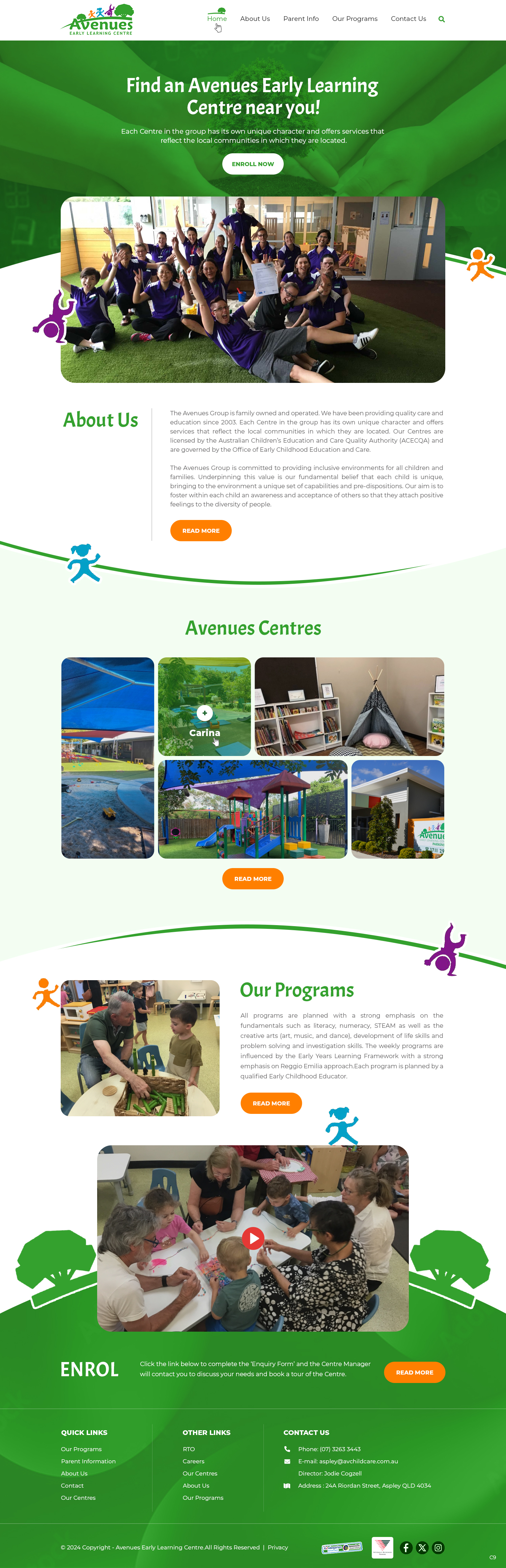 Web Design by pb for Little Lane Early Learning Centre | Design #33849739