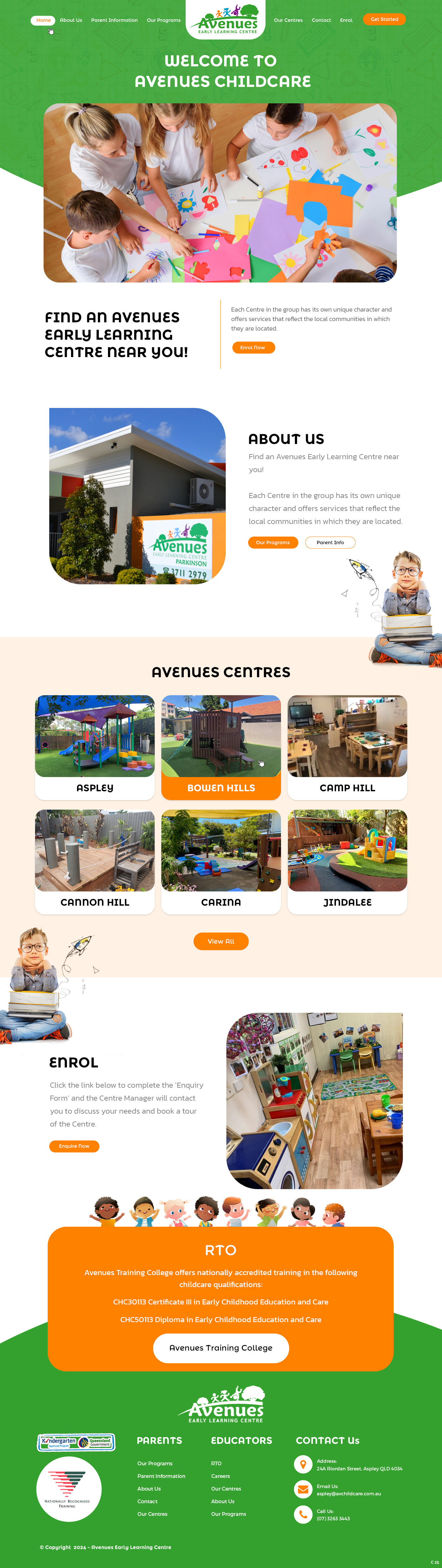 Web Design by pb for Little Lane Early Learning Centre | Design #33849740