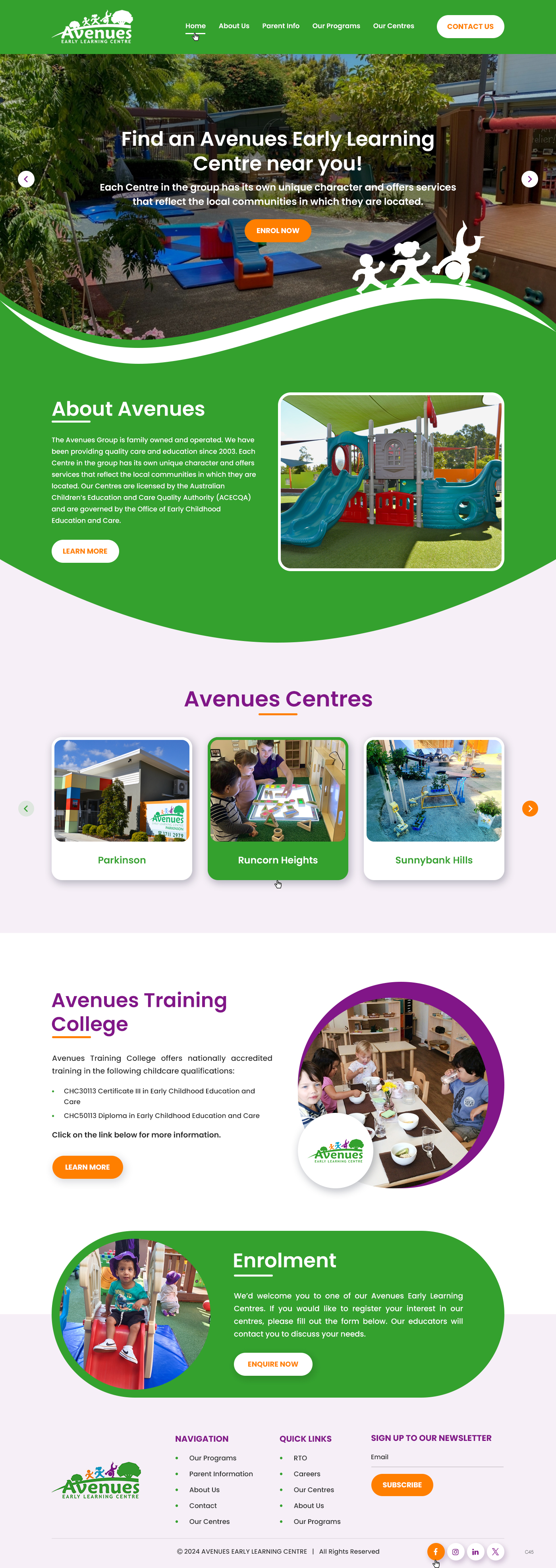 Web Design by pb for Little Lane Early Learning Centre | Design #33849741