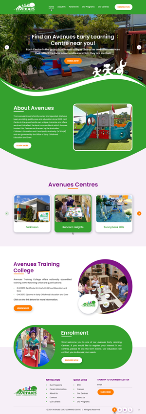 Web Design by pb for Little Lane Early Learning Centre | Design: #33849741