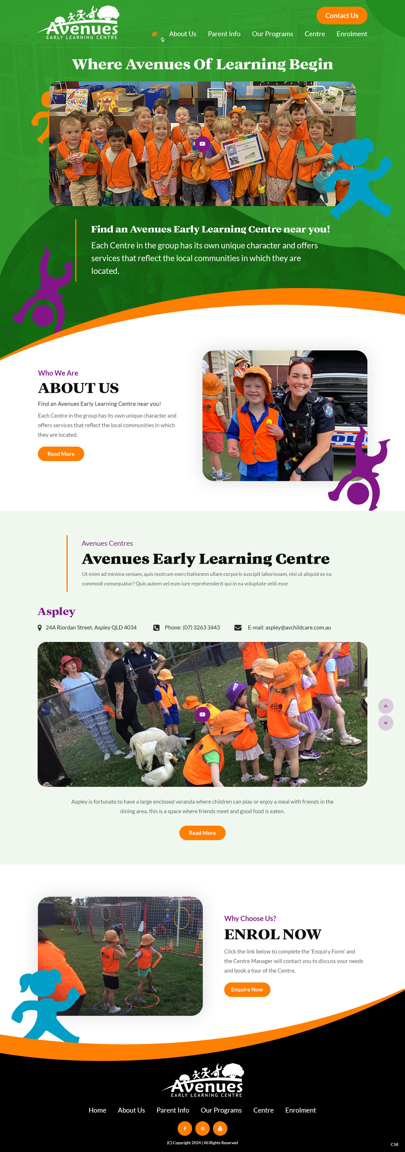 Web Design by pb for Little Lane Early Learning Centre | Design #33849748