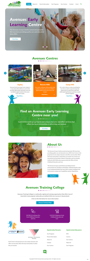 Web Design by pb for Little Lane Early Learning Centre | Design: #33849750