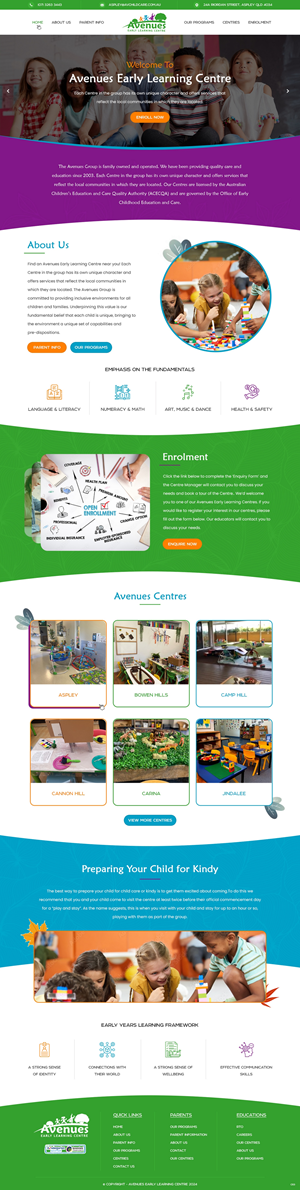Web Design by pb for Little Lane Early Learning Centre | Design: #33849751