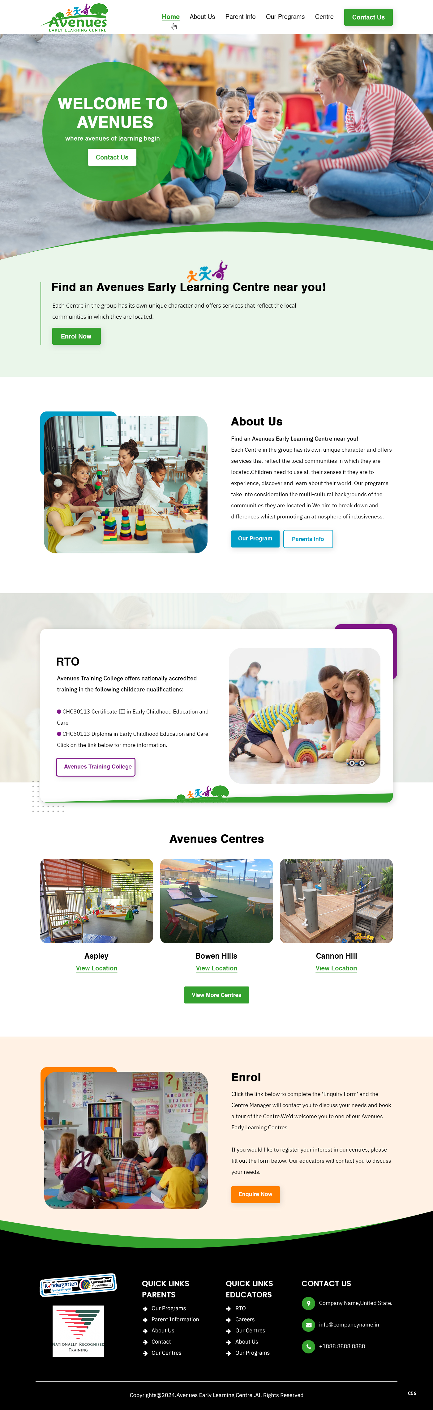 Diseño Web por pb para Little Lane Early Learning Centre | Diseño #33849752